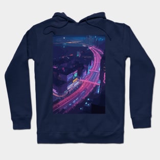 Night City Illustration Hoodie